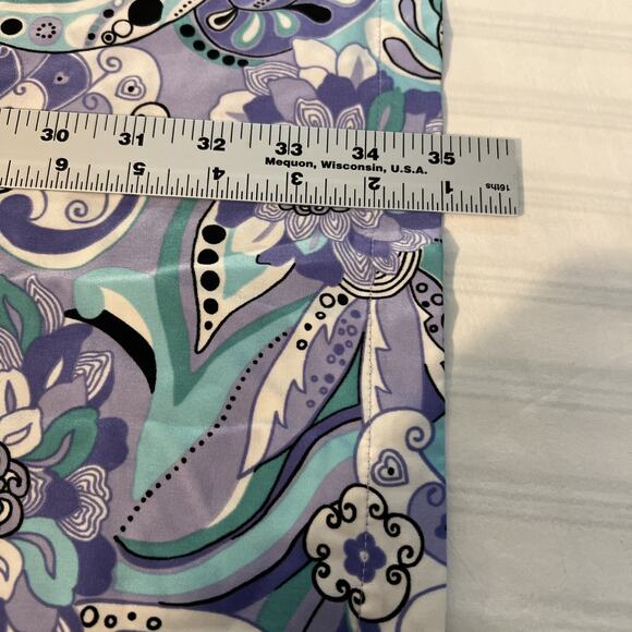 Maggie Barnes Womens Retro Floral Tunic Blouse Size 5X Button Front Artsy Boho - Picture 7 of 7